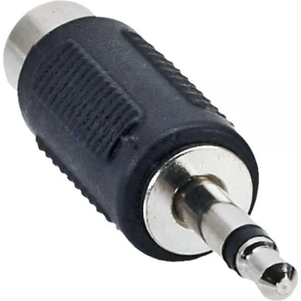 Adapter van 3,5mm Male Mono naar RCA-Female
