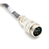 6-pin male connector van TTI microfoon adapter kabel