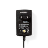 ACPA006 AC-adapter met verschillende DC-aansluitingen en instelbare uitgangsspanning
