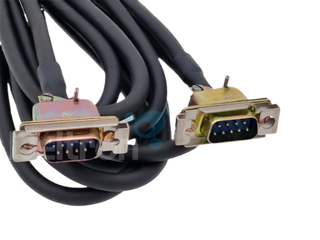 AOR AR-One PC kabel met twee DB9-Male (RS232C) connectoren