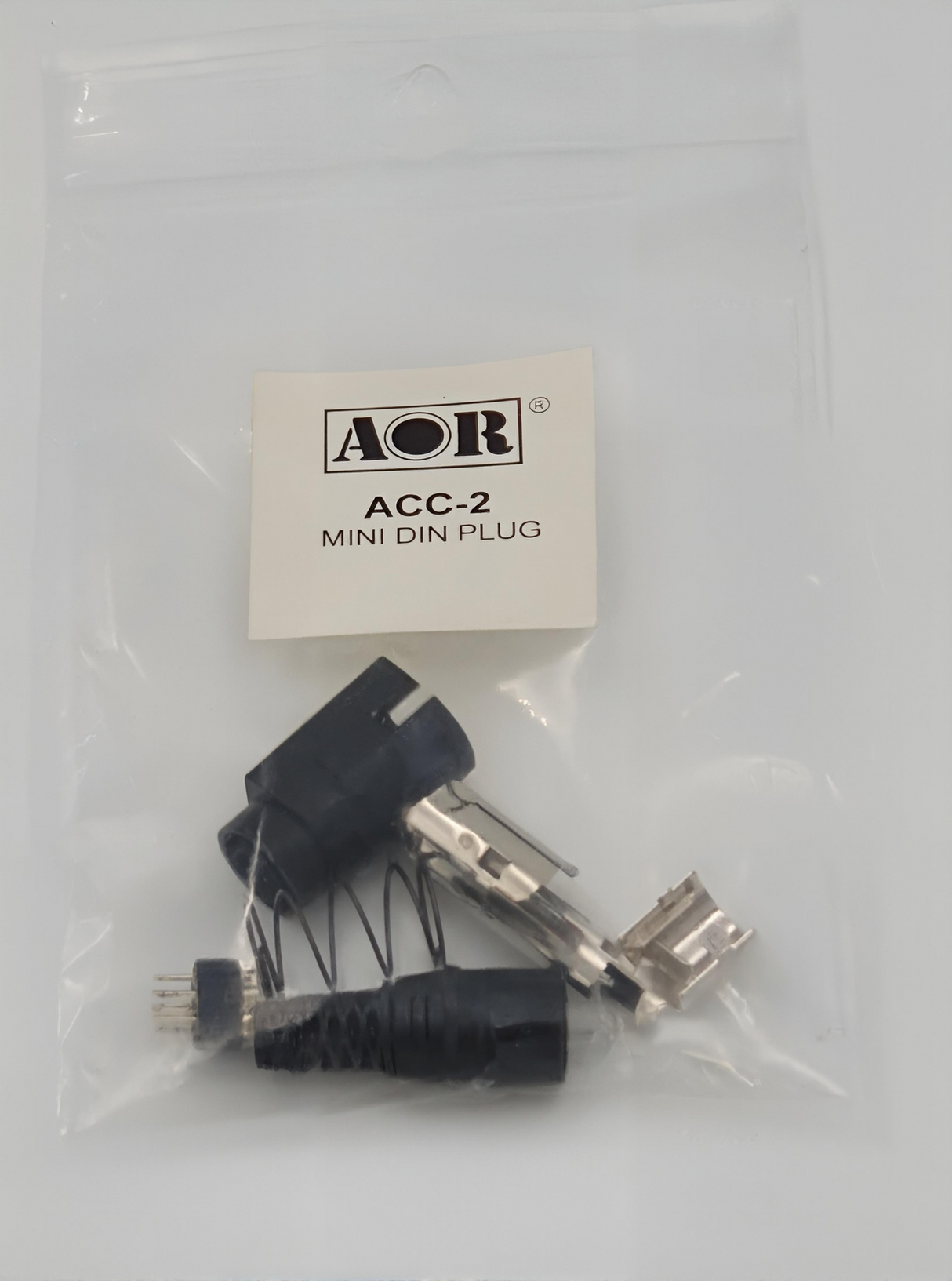 AOR ACC-2 Mini DIN connector in originele verpakking