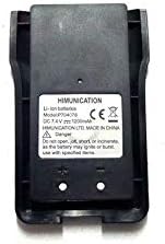 Achterkant van de Himunication BT130 accu voor Himunication HM130-serie handheld marifoons
