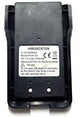 Achterkant van de Himunication BT130 accu voor Himunication HM130-serie handheld marifoons