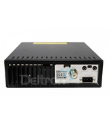 Achterkant K-PO DX-5000 VFO met aansluitingen voor antenne en accessoires