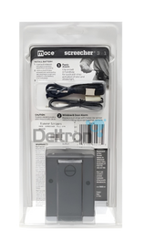 Achterkant verpakking van de Mace screecher 3-in-1 persoonlijk alarm