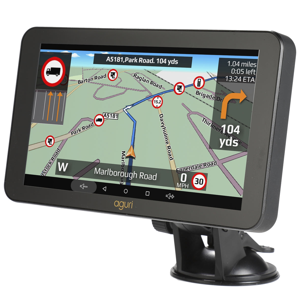 Aguri CB760 Pro Android WiFi bus en touringcar navigatie – Deltron
