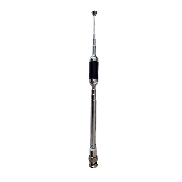 Albrecht BNC27 telescopische 27MHz antenne met BNC-Male aansluiting voor CB portofoon