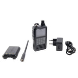 Alinco J-X100E handheld scanner met accu, antenne en AC-adapter met USB-aansluiting