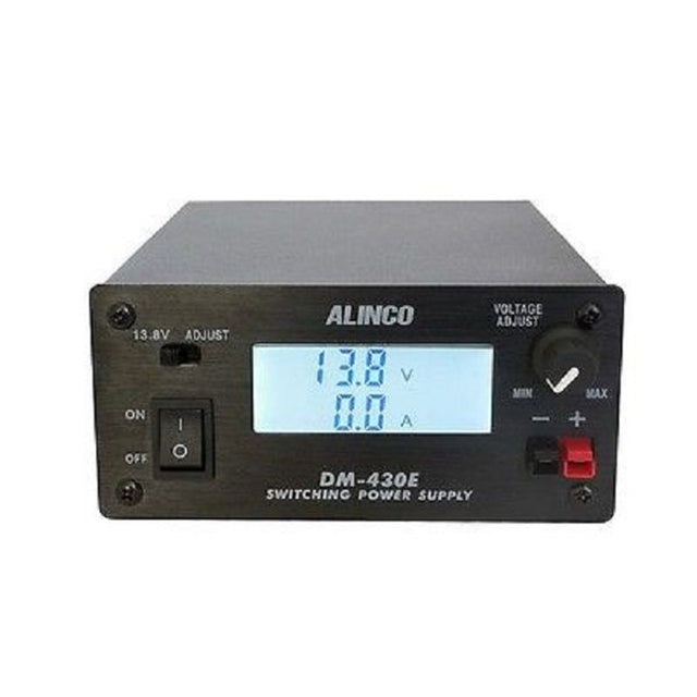 Alinco DM-430E digitale voeding met groot display en duidelijke bedieningsknoppen