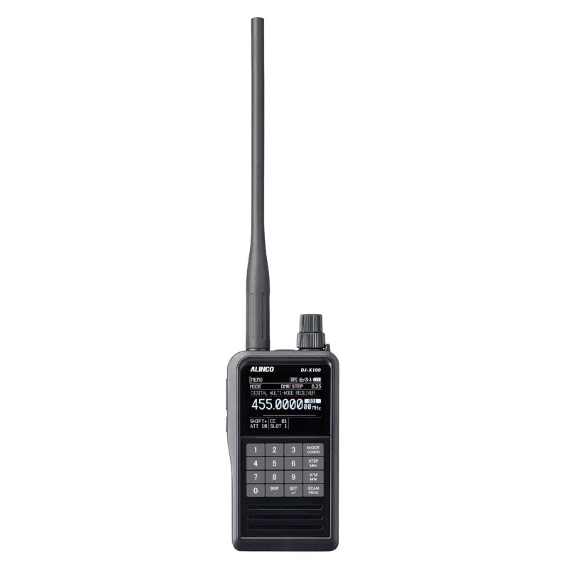Alinco DJ-X100E: Versatile digital and analogue scanner – Deltron