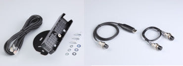 Kabels behorende bij de Alinco DR-638HE UHF/VHF transceiver