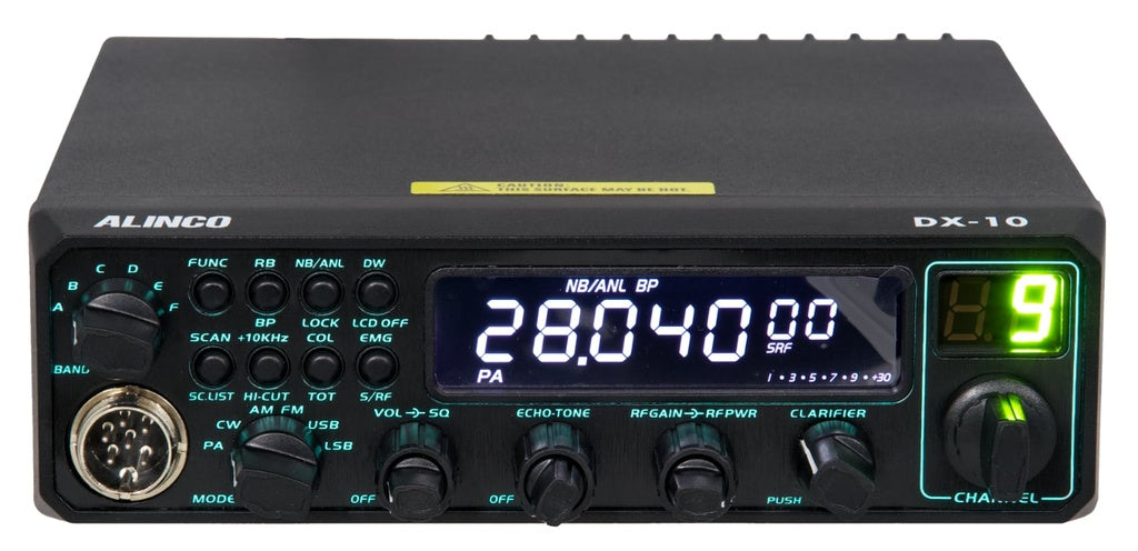Dx10 Transceiver Alinco DX-10 allmode transceiver | 10 & 11 meter AM/FM/SSB/CW ...