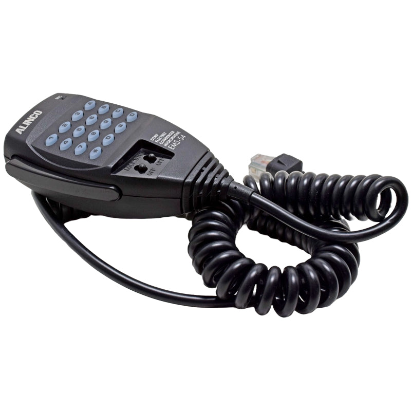 Alinco EMS-54 DTMF handheld microphone – with RJ45 and keypad for