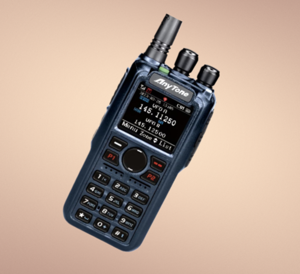 Anytone AT-D890UV dual-band portofoon bij Deltron voor zowel digitale als analoge communicatie