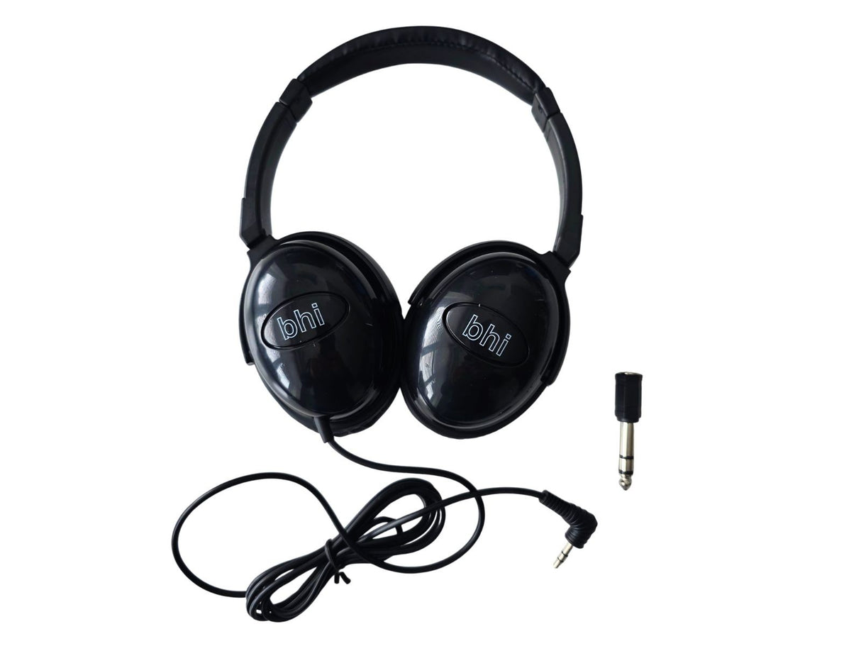 BHI HP-2 stereo koptelefoon met 150cm kabel en een 3,5mm connector