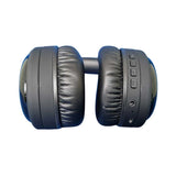 Close up van de oorkappen van de draadloze Bhi NCH-W  noise cancelling koptelefoon 