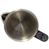 Binnenkant van de 12/24V waterkoker is gemaakt van roestvrij staal. Met touchbediening op het handvat