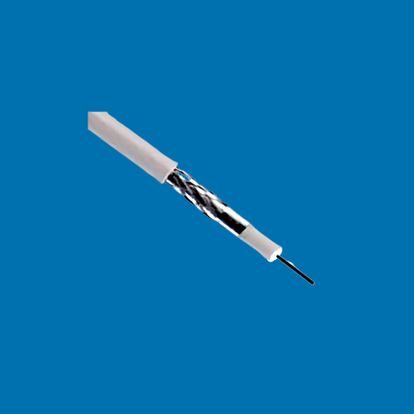 Binnenwerk van de Sirio RF100 low loss coaxkabel