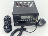 President Johnson-3 CB-radio set met Samlex SEC-1212G voeding in een RoadPro behuizing die dient als basisopstelling