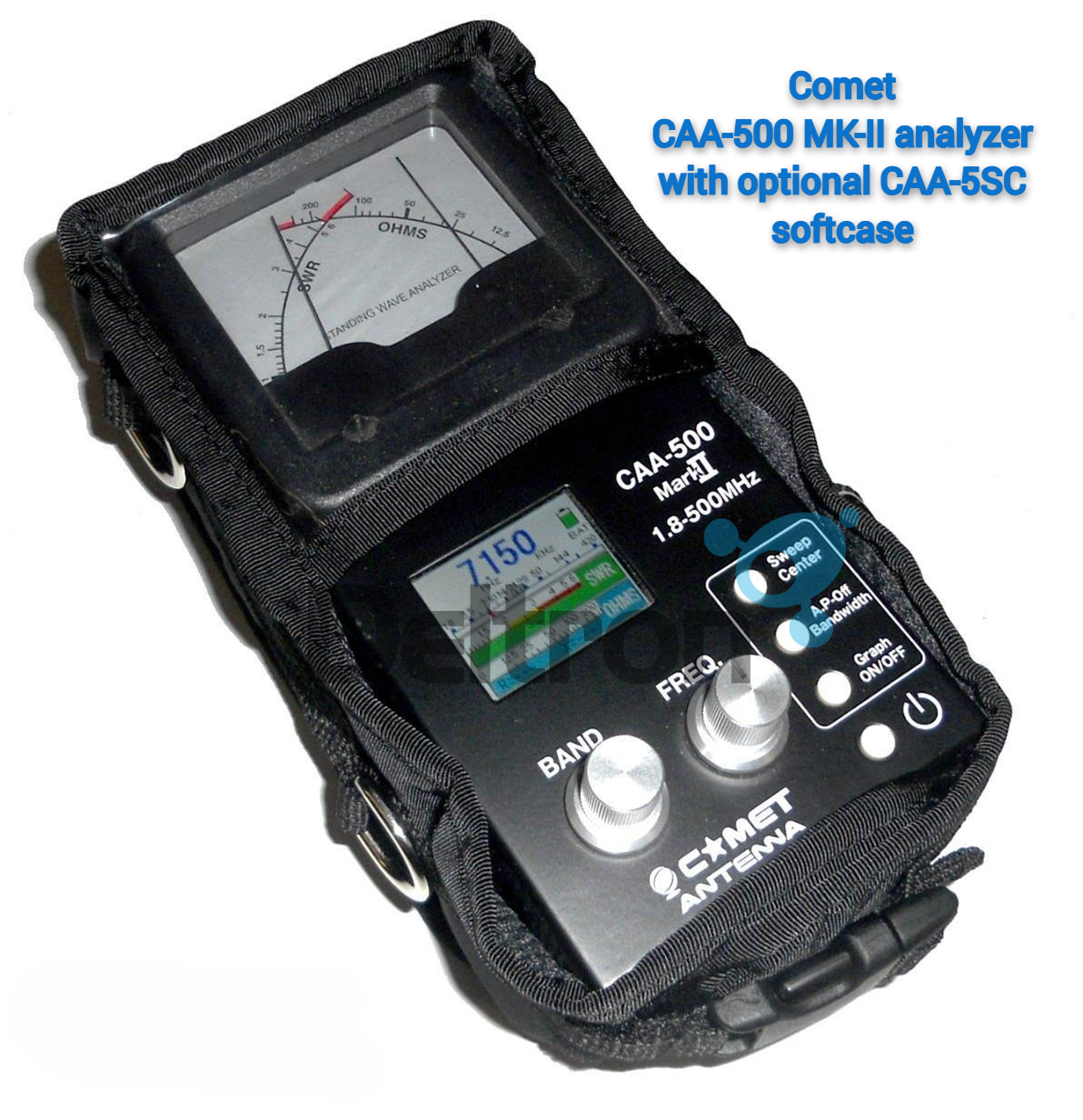 CAA-500 Mk2 1.8-500MHz アンテナアナライザー CAA-500 Mk2 1.8-500MHz