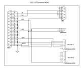 Schema CGA ACC-107 kabelset voor Kenwood TS-480 en SB2000MK2 interface