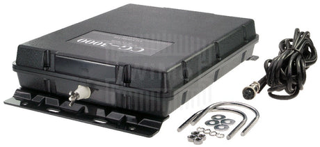 CGA CG-3000 automatische antenne tuner met meegeleverde set montage materiaal en antenne coaxkabel