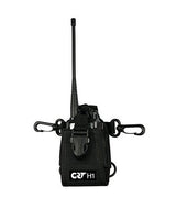 CRT H1 holster met CRT H1 portofoon erin