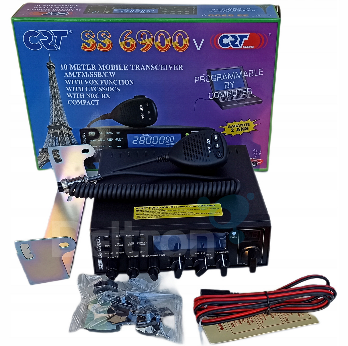 CRT SS6900 Blue V8 VOX Compact 27MHz 10M