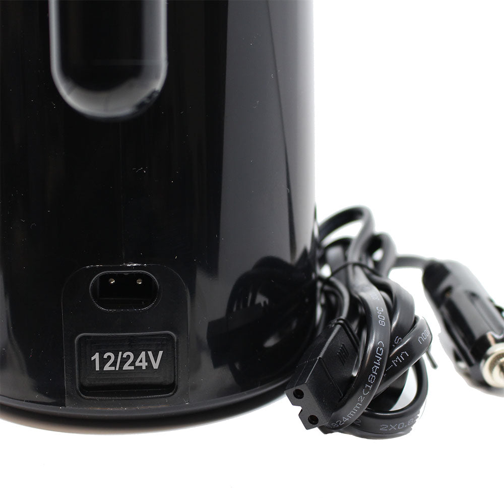 12/24V aansluiting en voedingskabel van de Alltrucker waterkoker voor in de auto of vrachtwagen