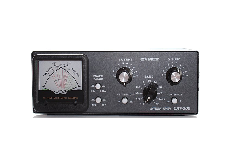 Comet CAT-300 antennetuner | 1.8–60 MHz HF tuner 300W | Deltron