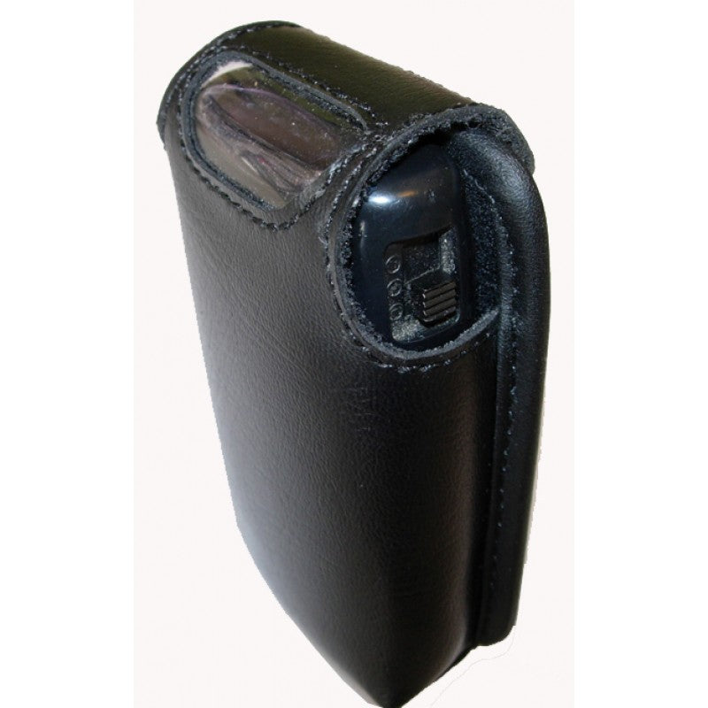 Zwarte beschermcase voor een Danita APA-100 pager