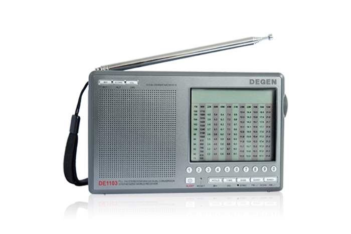 Dewgen Degen DE1103 World Receiver DSP FM, LW, MW, SSB, SW | Deltron