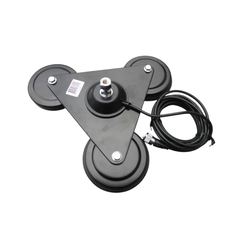 Delta TX-916DV Triple magneetvoet met 3/8 aansluiting en coaxkabel 