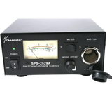 Sadelta SPS-2529a voeding met detail van de sigarettenaansteker aansluiting (CPL) aan de voorzijde