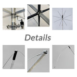 Details van de Grazioli MV7 multi band basisantenne