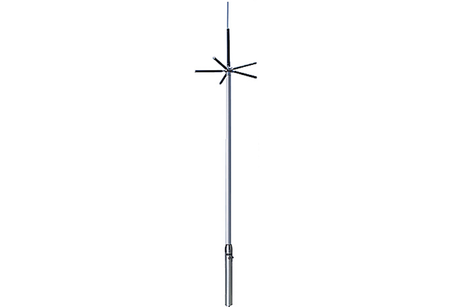 Diamond D-303 compacte basis scanner antenne met zes zijradialen