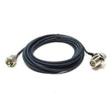 Diamond 2D6MR coaxkabel 600cm met een UHF-Female surface mount en UHF-Male connector