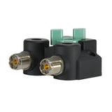 Diamond CX-210A 2-weg antenne switch met twee UHF-Female (SO239) aansluitingen