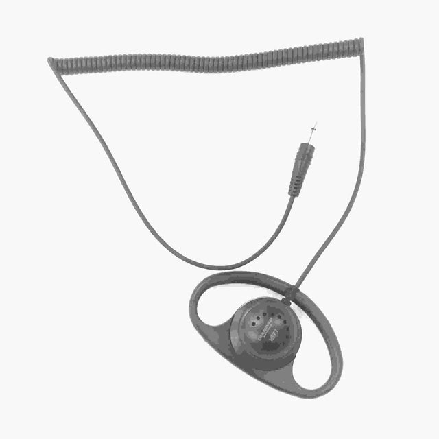 Diamond HE77K luisteroortje in D-vorm met 2,5mm mono connector