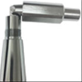 De antennespriet van de Diamond HF40CL mobiele 40M band antenne is kantelbaar 