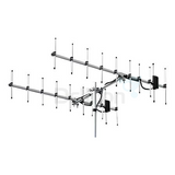 Voorbeeld stacking van twee Diamond antennes met SS-770R stacking transformers er tussen