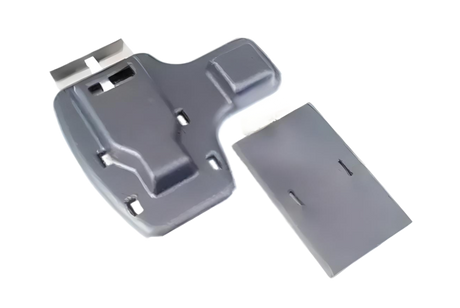 Alinco EBC-6 portofoonhouder die op twee manieren te monteren is