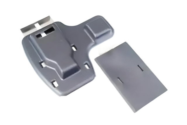 Alinco EBC-6 portofoonhouder die op twee manieren te monteren is