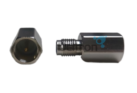 Adapter FME-Male naar SMA-Female met vergulde aansluitingen