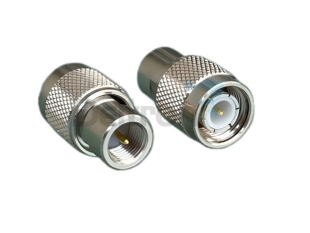 Adpter FME-Male naar TNC-Male met vergulde pinnen