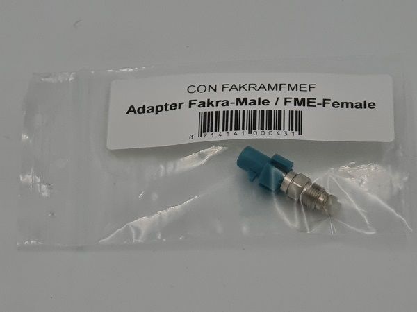 Fakra-Male / FME-Female Adapter