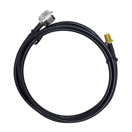 Adapterkabel van 150 cm met een Fakra-Z-Male aan de ene kant en een UHF-Male aan de andere uiteinde