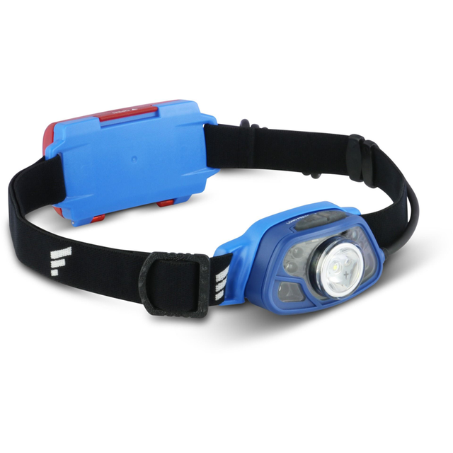 Favour H1532 hoofdlamp instelbaar tot 250 lumen voorzien van achterlicht en bewegingssensor waarmee je hem heel eenvoudig aan en uit zet