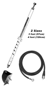 Firestik LG3-M2 mobiele 27MHz antenne voor voertuigen zonder massa. Verkrijgbaar in drie kleuren