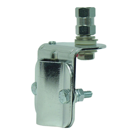 Firestik K-64 antennebeugel voor montage van een Firestik antenne of veiligheidsvlag aan onder andere een spiegel van een voertuig